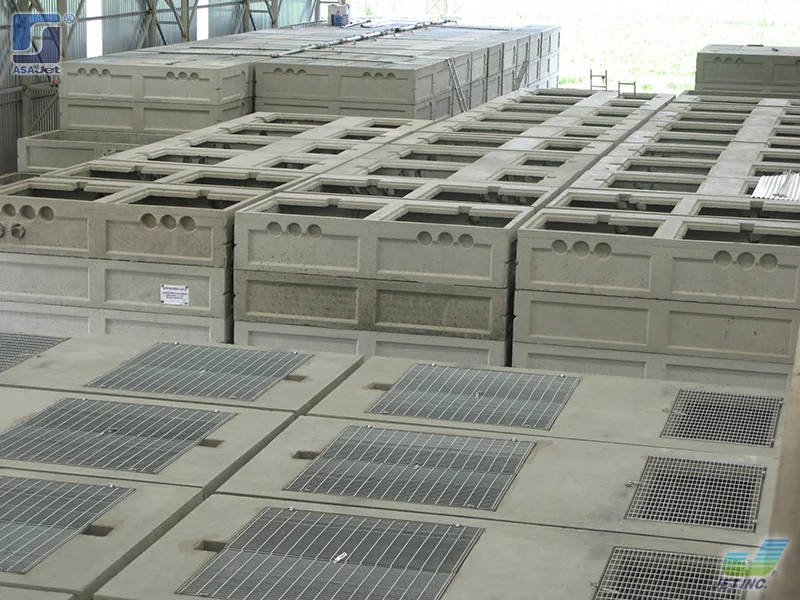 planta de tratamiento prefabricada de concreto en michoacan