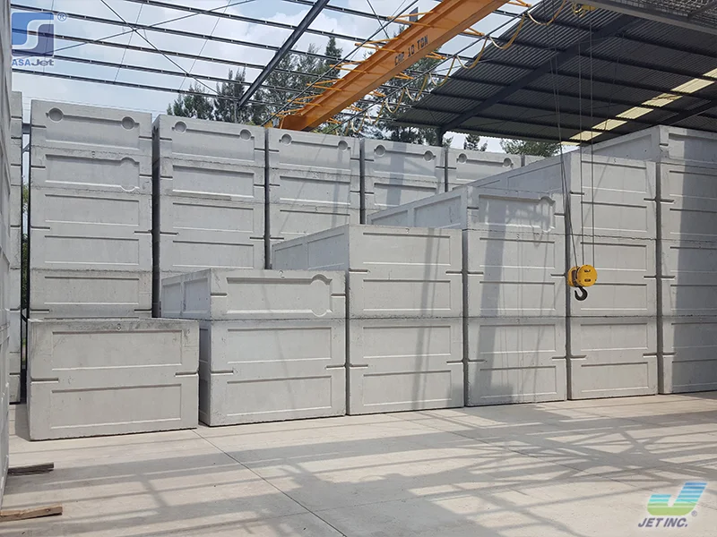 planta de tratamiento prefabricada de concreto en tijuana