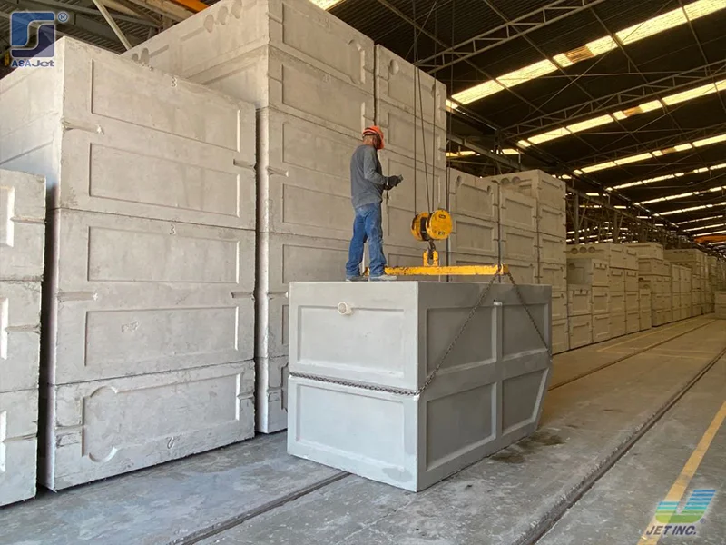 planta de tratamiento prefabricada de concreto en pachuca